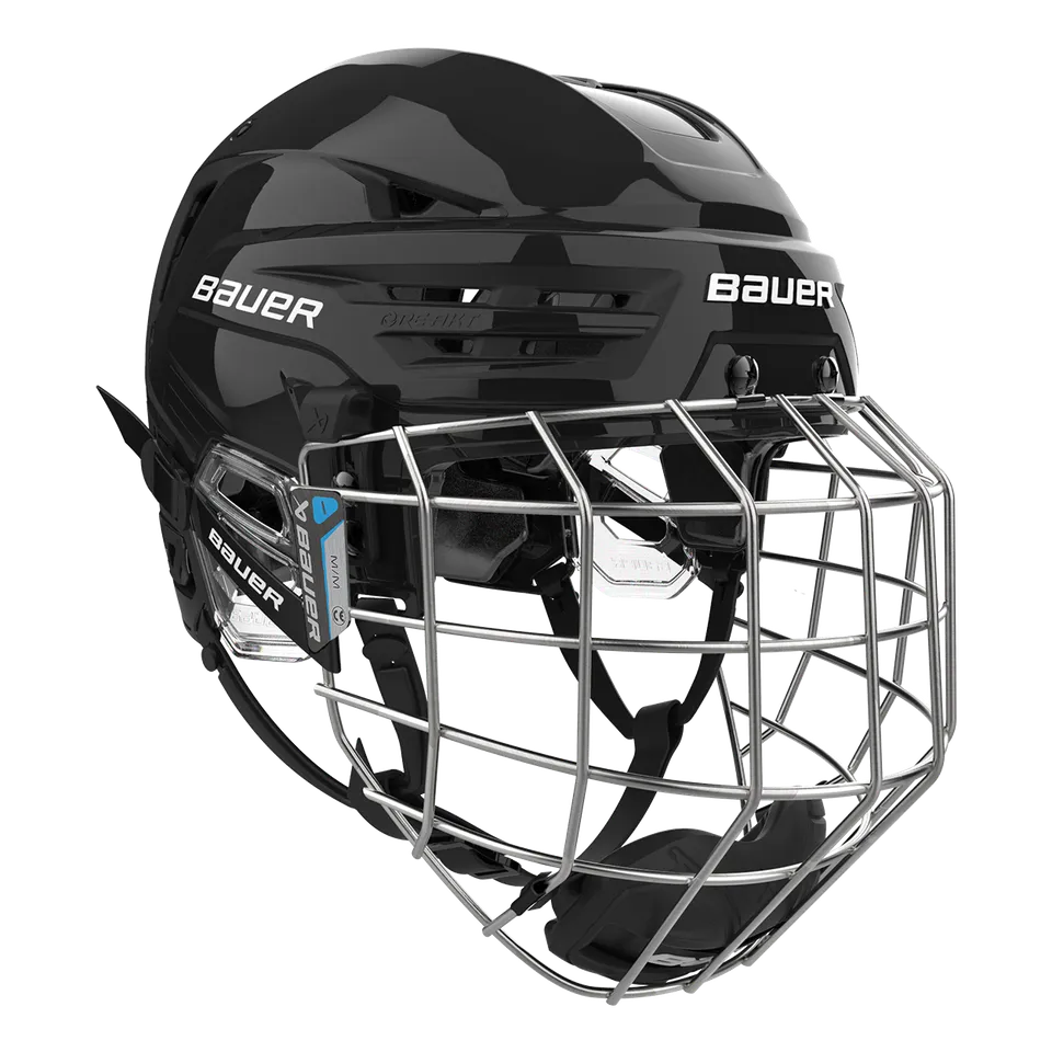 bauer-re-akt-90-helm-combo-senior-eishockeyhelm-mit-gitter image 1