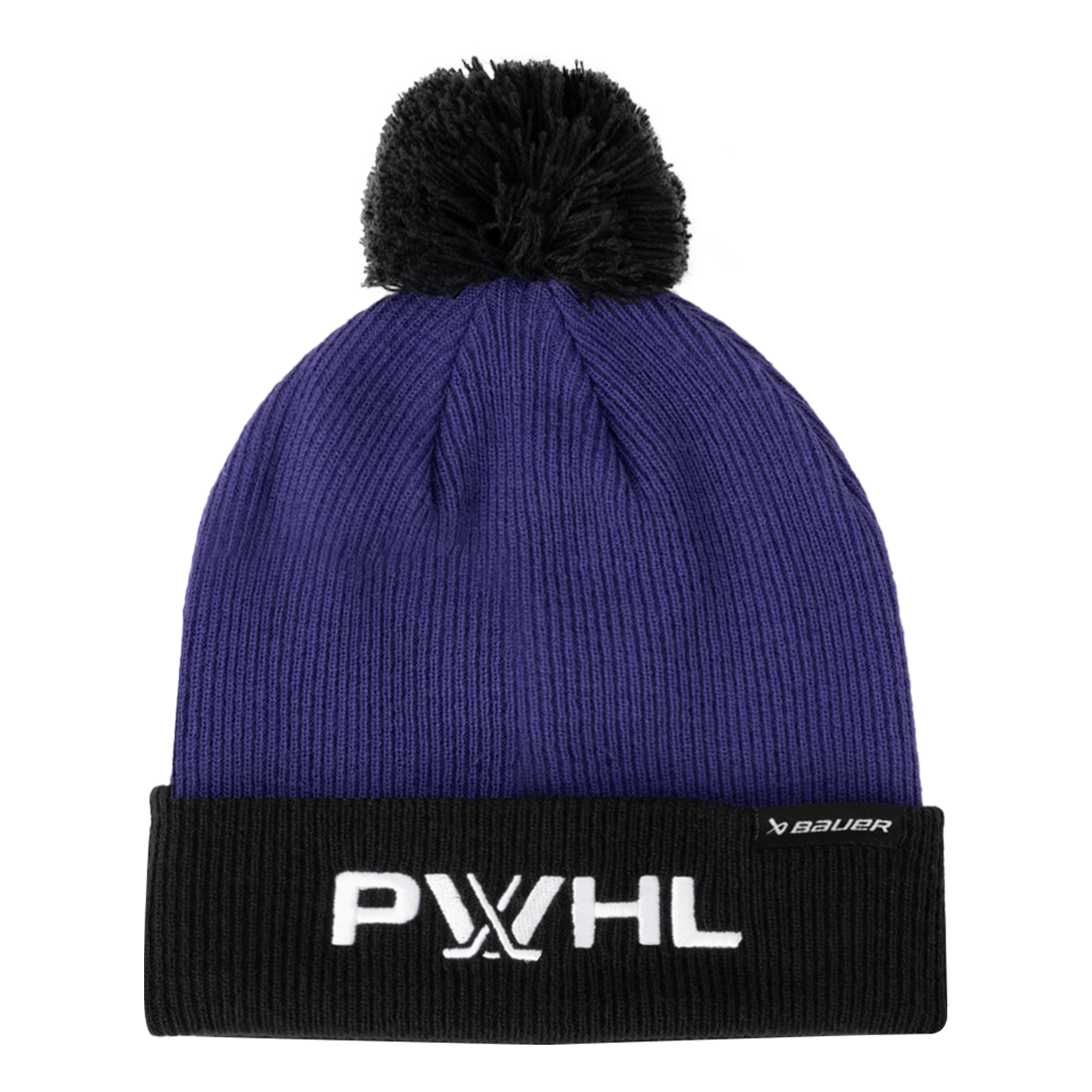 bauer-pwhl-knit-pom-herren-winterm-tze-mit-bommel image 1
