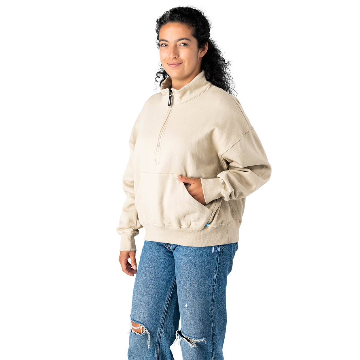bauer-quarter-zip-damen-sweater image 8