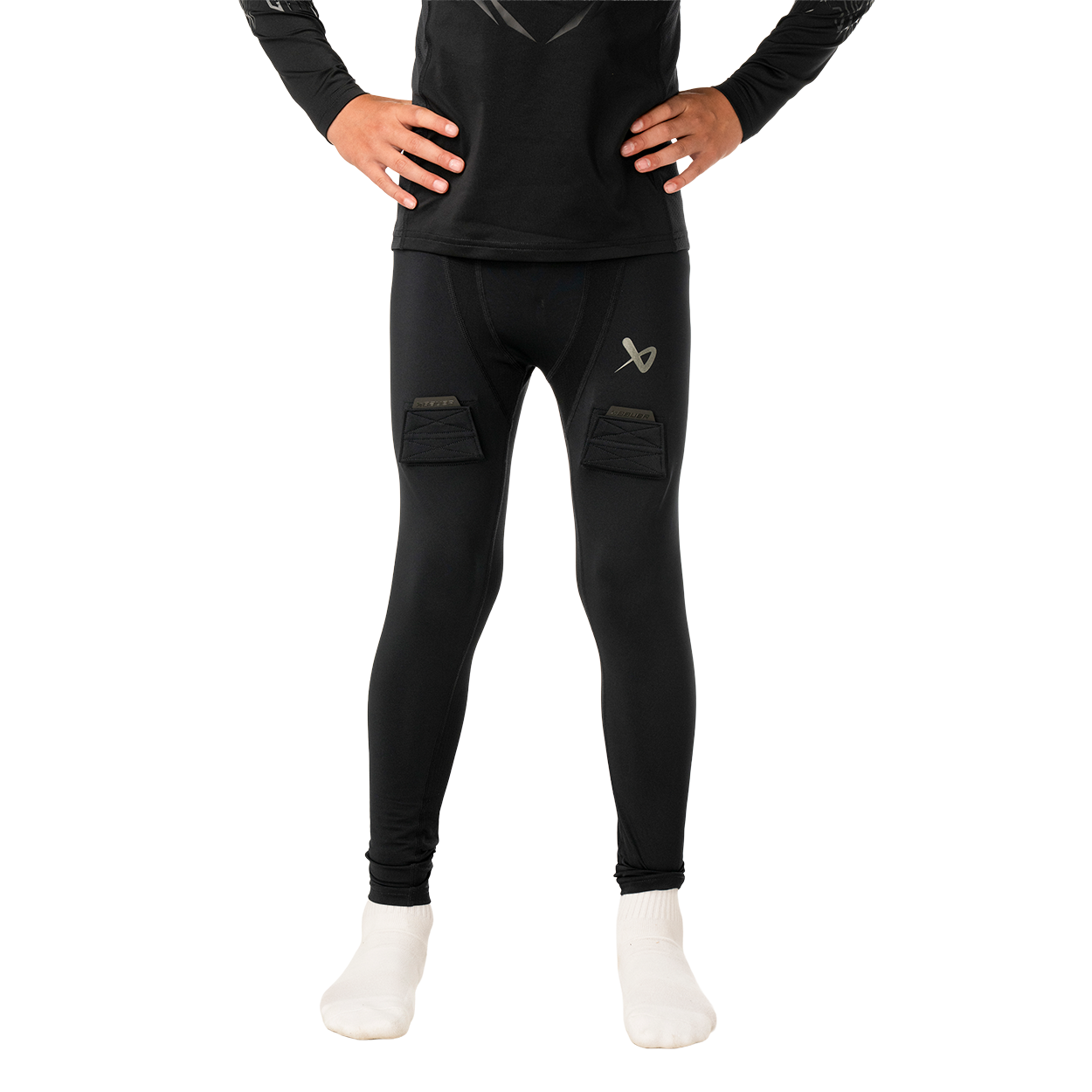 bauer-performance-baselayer-jock-pant-youth-kompressionshose-mit-tiefschutz-tasc image 1