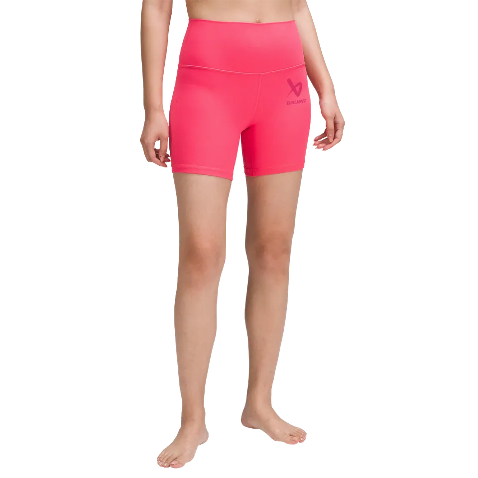 bauer-x-lululemon-align-damen-trainingsshorts-6-high-rise-schwarz image 1