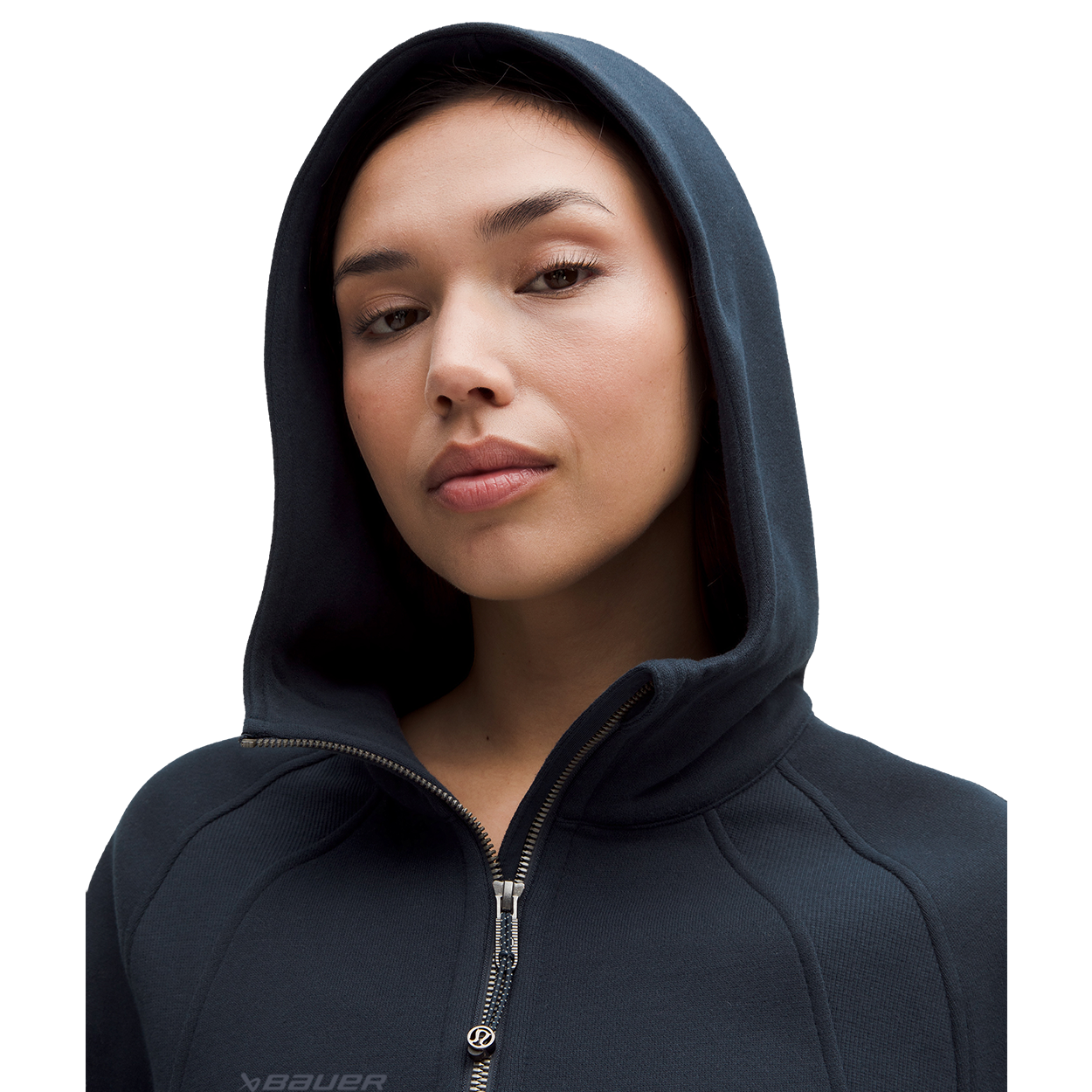 bauer-x-lululemon-scuba-oversized-half-zip-hoodie-damen image 4