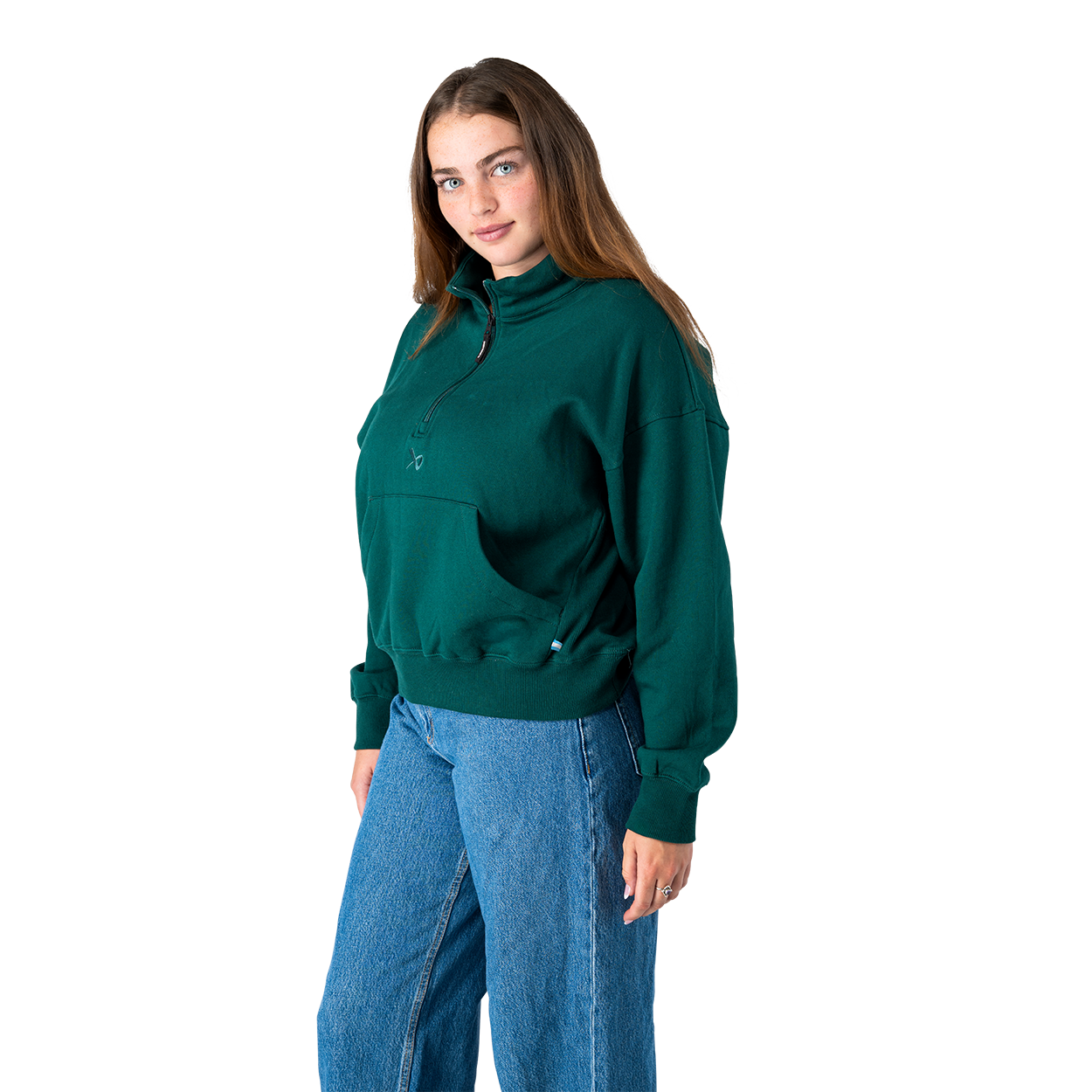 bauer-quarter-zip-damen-sweater image 3