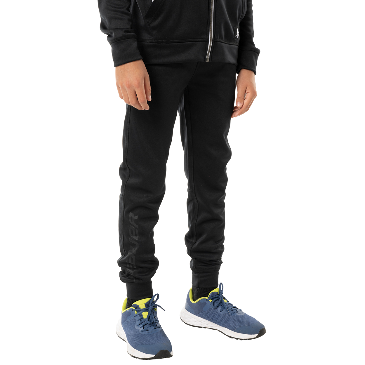 bauer-team-fleece-jogger-youth-eishockey-freizeithose-f-r-kinder image 3