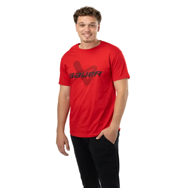 bauer-core-lockup-tee-senior-kurzarm-t-shirt-herren image 1