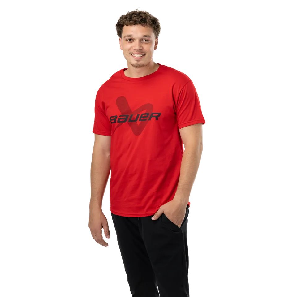 bauer-core-lockup-tee-senior-kurzarm-t-shirt-herren image 1