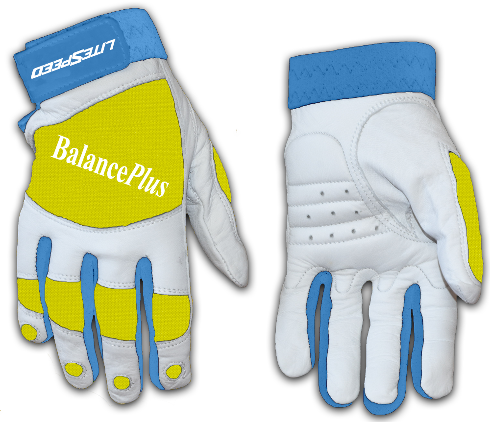 balanceplus-chill-curlinghandschuhe-neon-gelb image 1