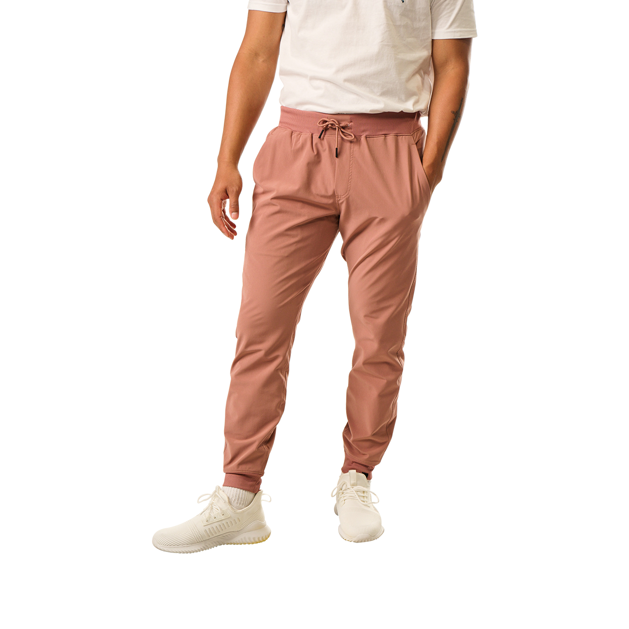 bauer-home-ice-woven-jogger-clay-jogginghose-herren image 1