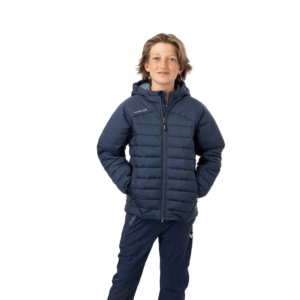 bauer-team-puffer-jacke-youth image 2