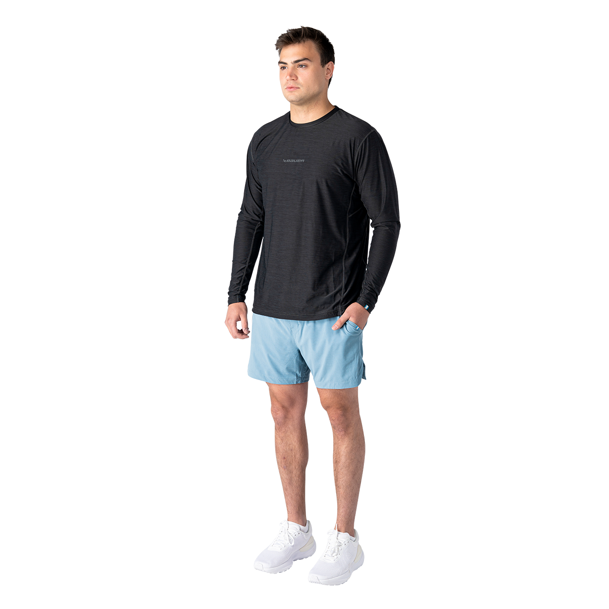 bauer-long-sleeve-tech-tee-senior-langarmshirt image 2