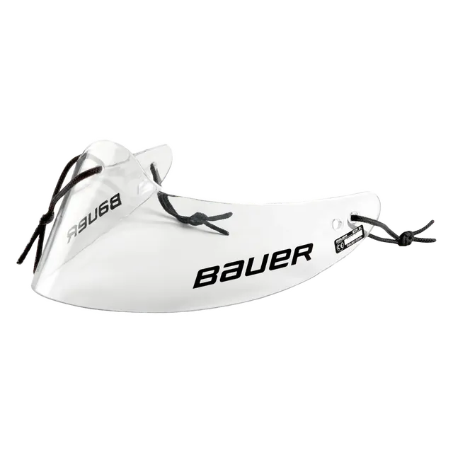 bauer-goal-halsschutz-throat-protector-transparent image 1