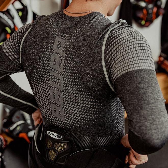 bauer-elite-seamless-baselayer-top-senior-eishockey-unterziehoberteil image 3
