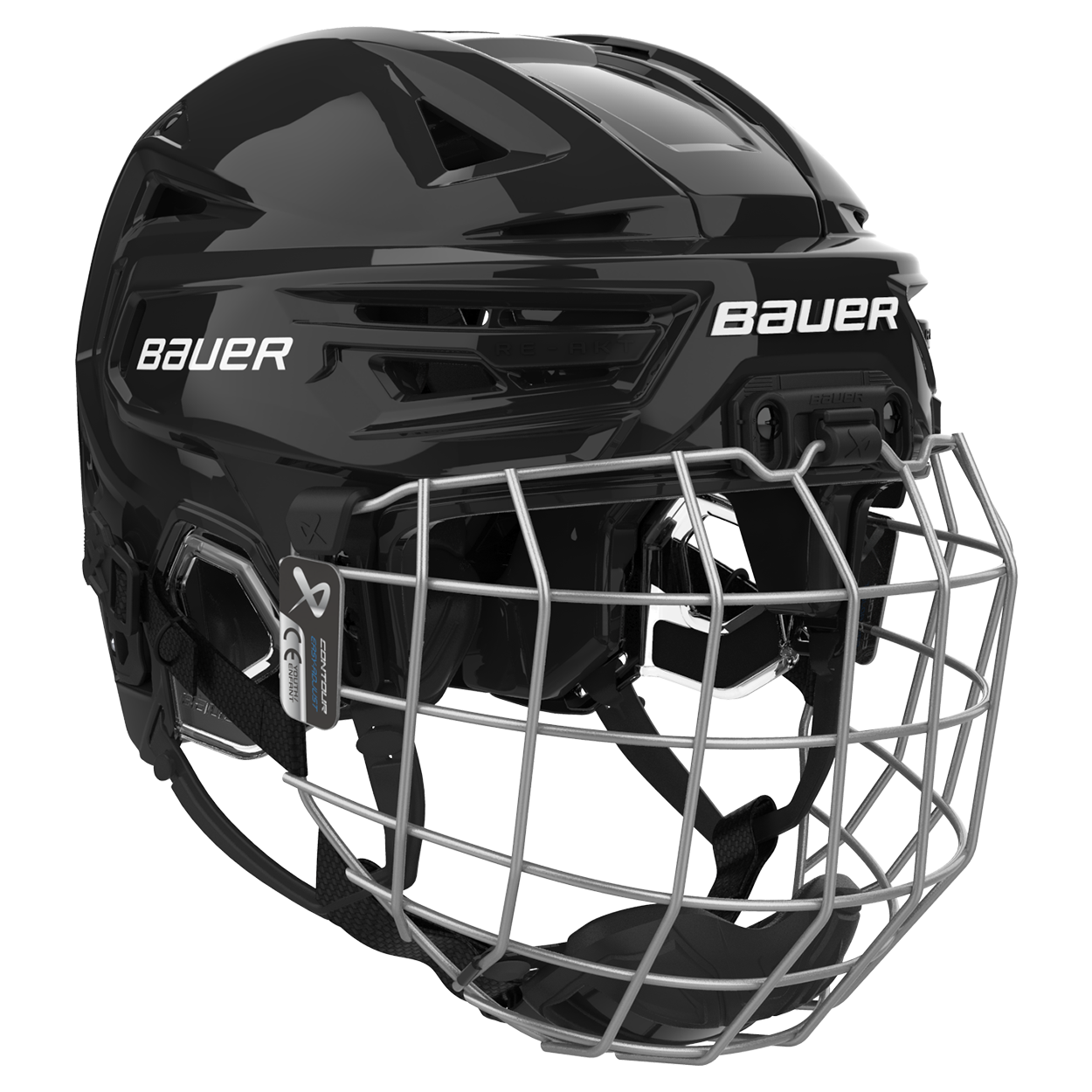 bauer-re-akt-155-youth-helm-combo-eishockeyhelm-mit-gitter image 1