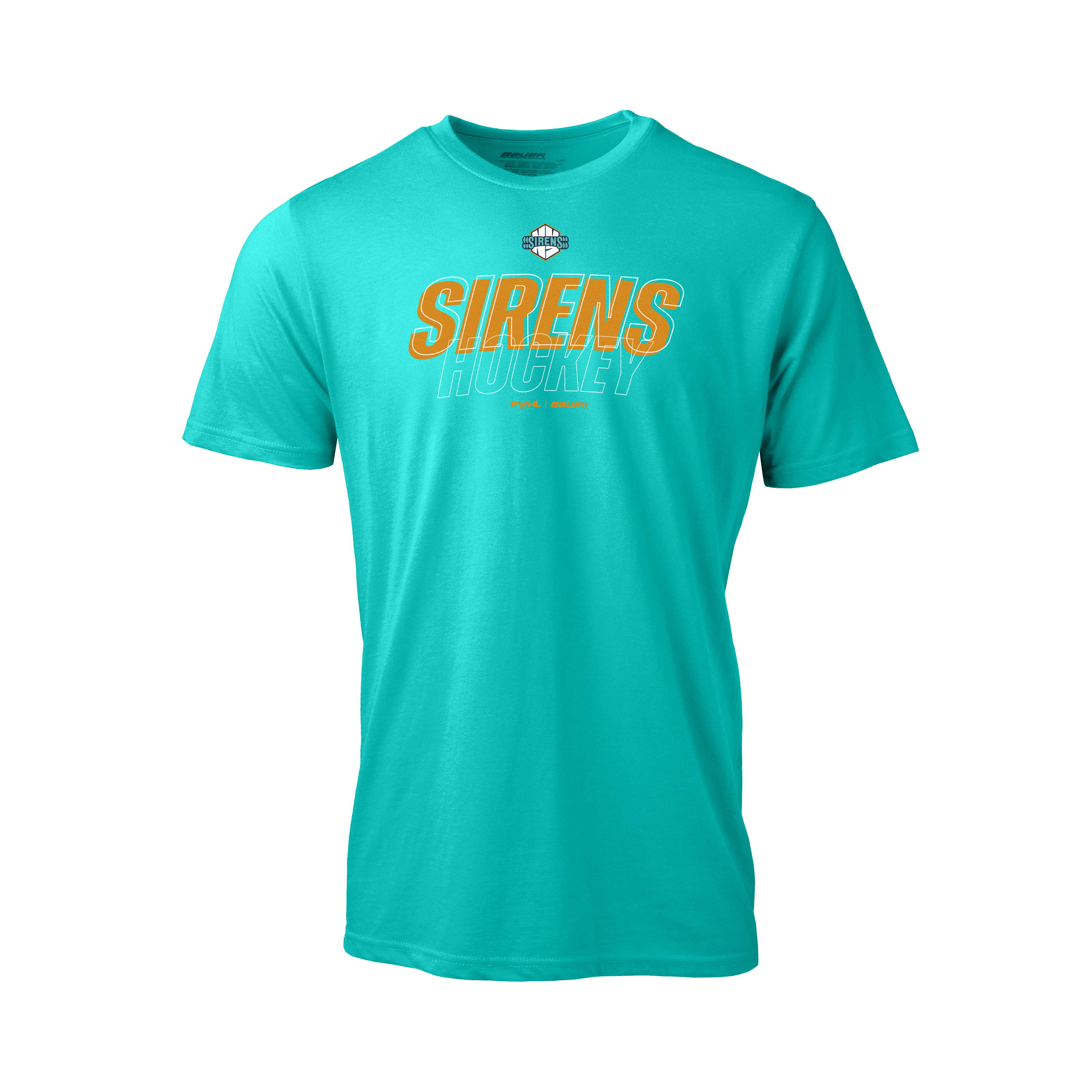 bauer-x-pwhl-kurzarm-grafik-t-shirt-senior-new-york image 2