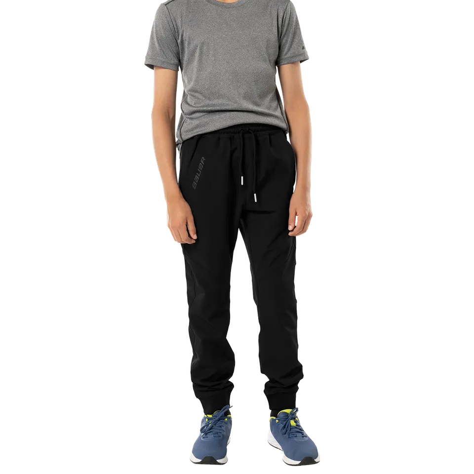 bauer-team-woven-jogger-youth-freizeithose-kinder image 1