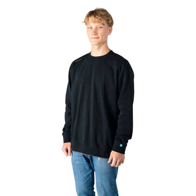 bauer-longsleeve-crew-neck-senior-schwarz image 1