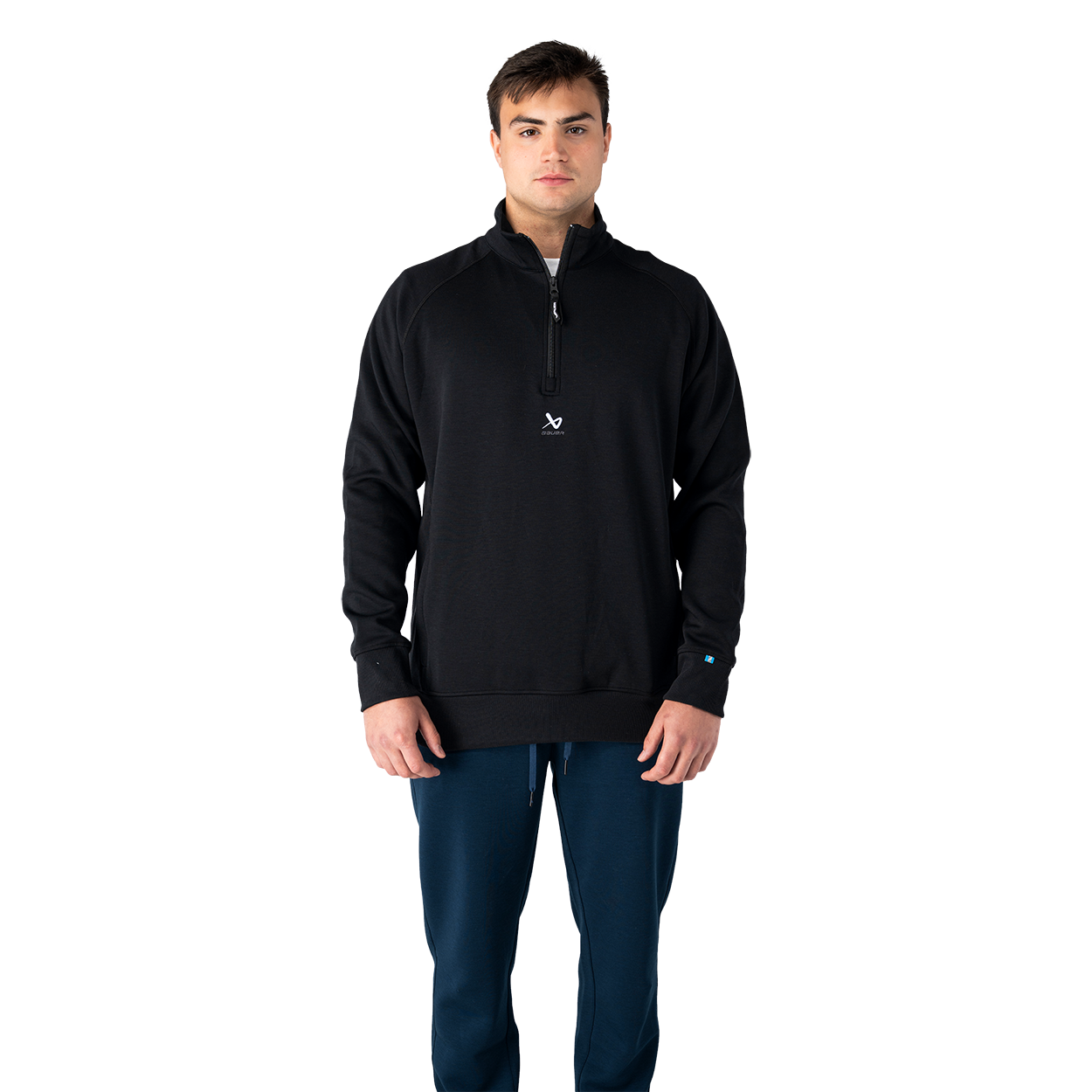 bauer-travel-quarter-zip-senior-trainingsjacke-mit-rei-verschluss image 4