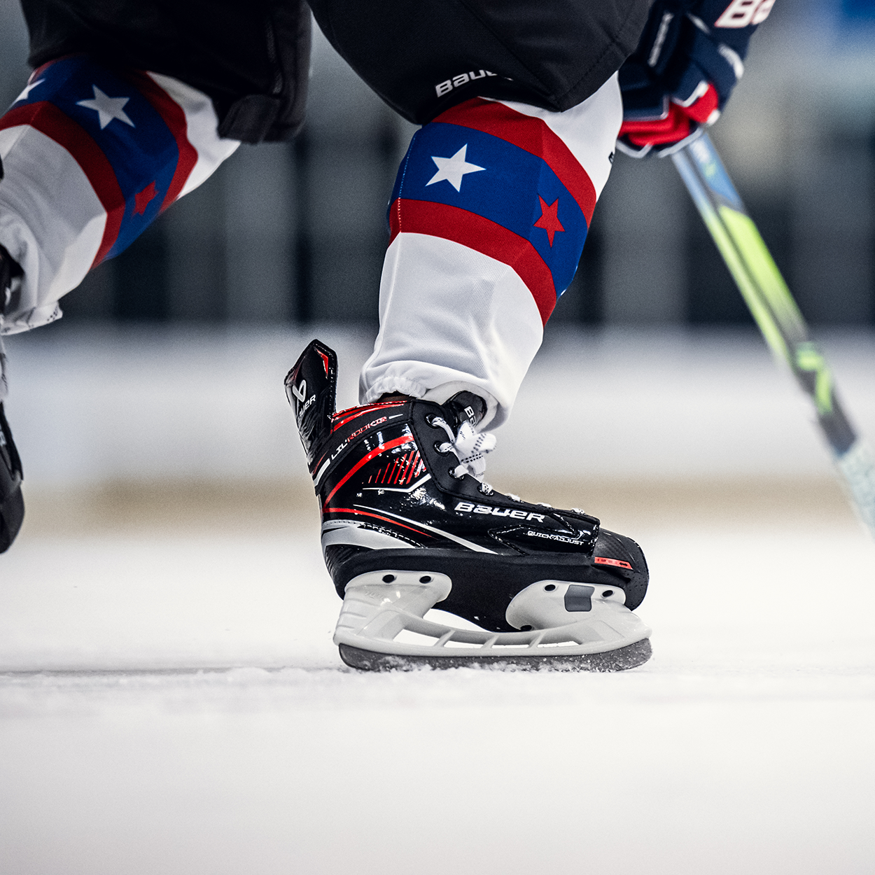 bauer-lil-rookie-verstellbarer-schlittschuh-junior image 2