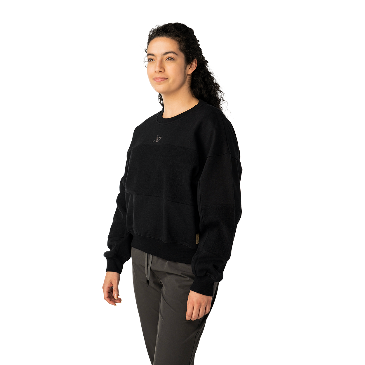 bauer-core-french-terry-crew-damen-sweatshirt-baumwolle image 2