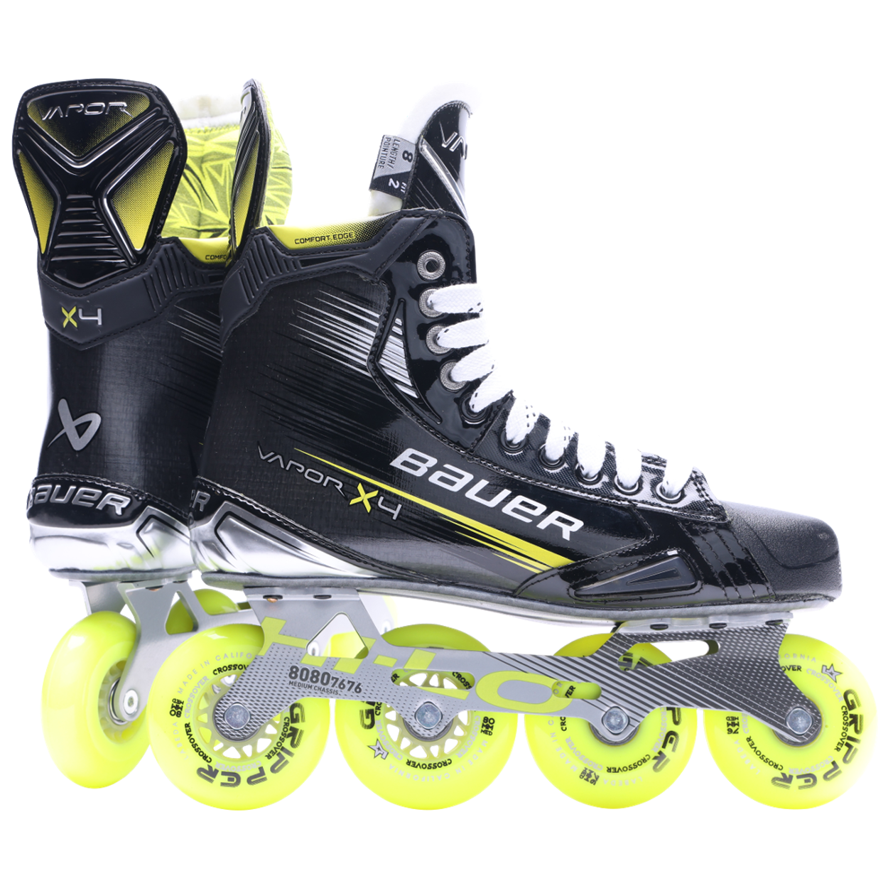 bauer-vapor-x4-roller-hockey-skate-intermediate-rollhockey-skates image 1