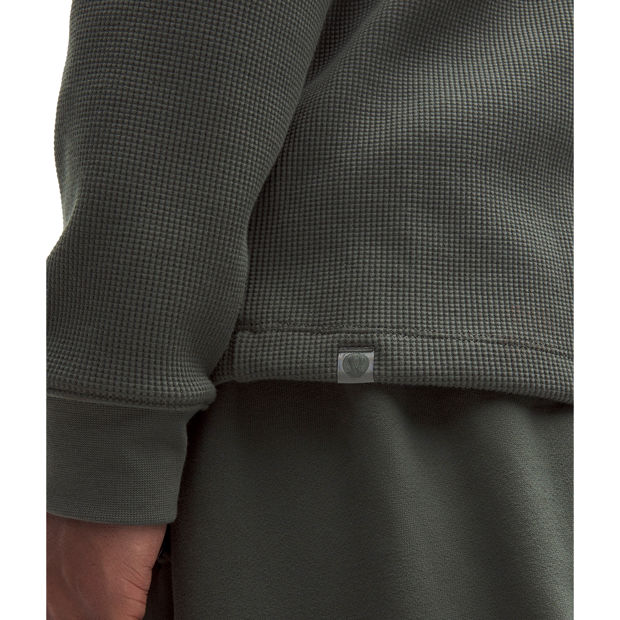 bauer-lululemon-waffle-knit-hoodie-herren image 3