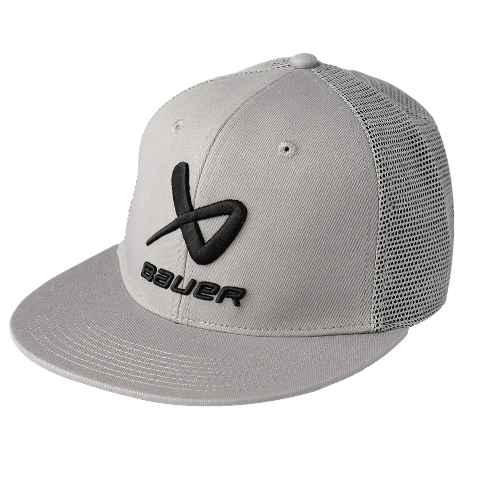 bauer-s25-core-flatbrim-snapback-youth-cap-schwarz image 1
