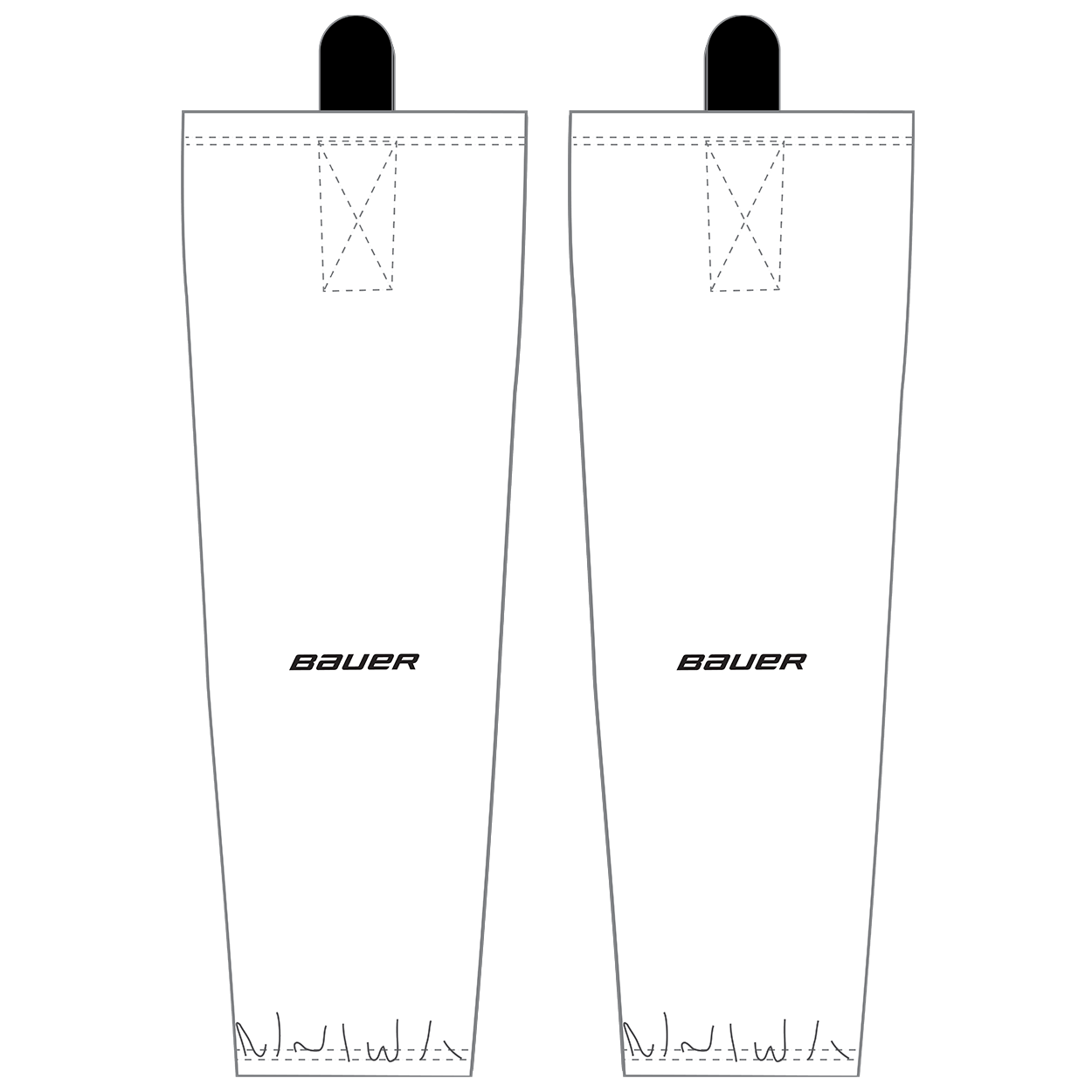bauer-flex-stock-hockey-socke-senior-eishockey-stutzen image 6