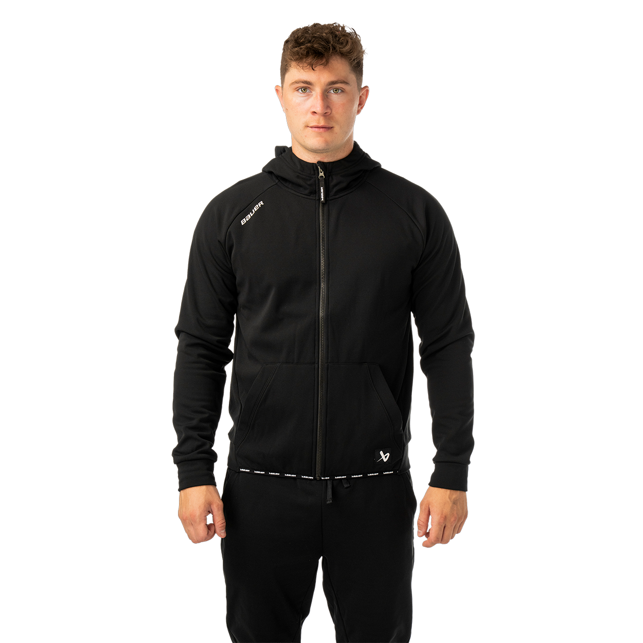 bauer-team-fleece-zip-hoodie-senior-2 image 1