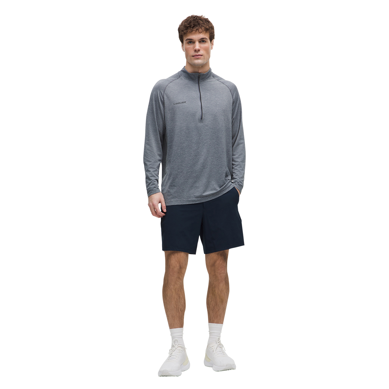 bauer-x-lululemon-metal-vent-tech-half-zip-trainingstop-herren image 3