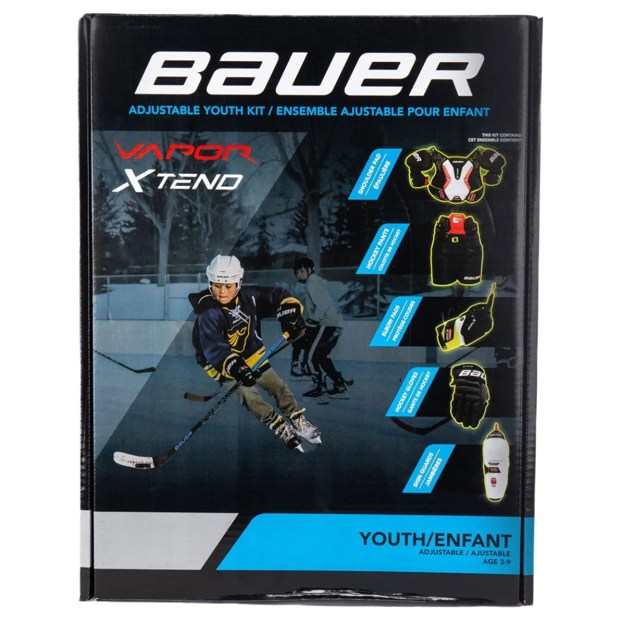 bauer-vapor-x-tend-protective-kit-youth-schutzausr-stung-set image 2