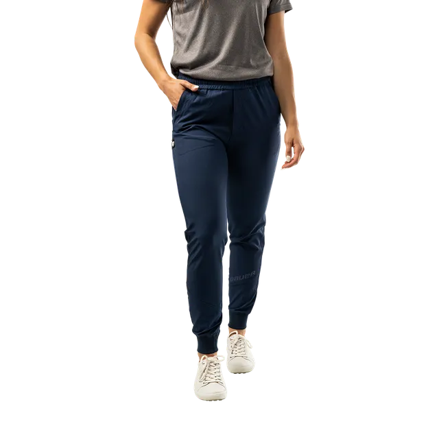 bauer-s25-team-woven-jogger-damen-sporthose-schwarz image 1