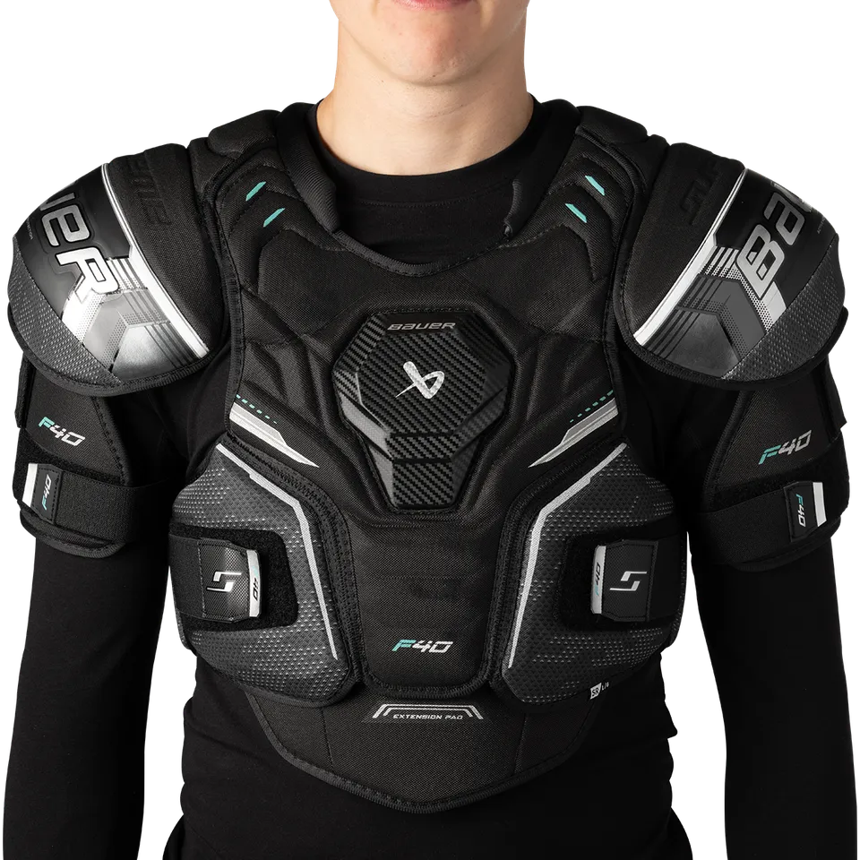 bauer-supreme-f40-senior-schulterschutz-eishockey-schulterpolster image 1