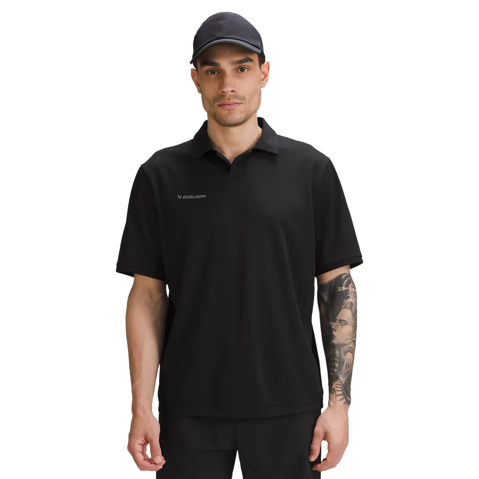 bauer-x-lululemon-johnny-collar-polo-kurzarm-shirt-herren-oversized image 1