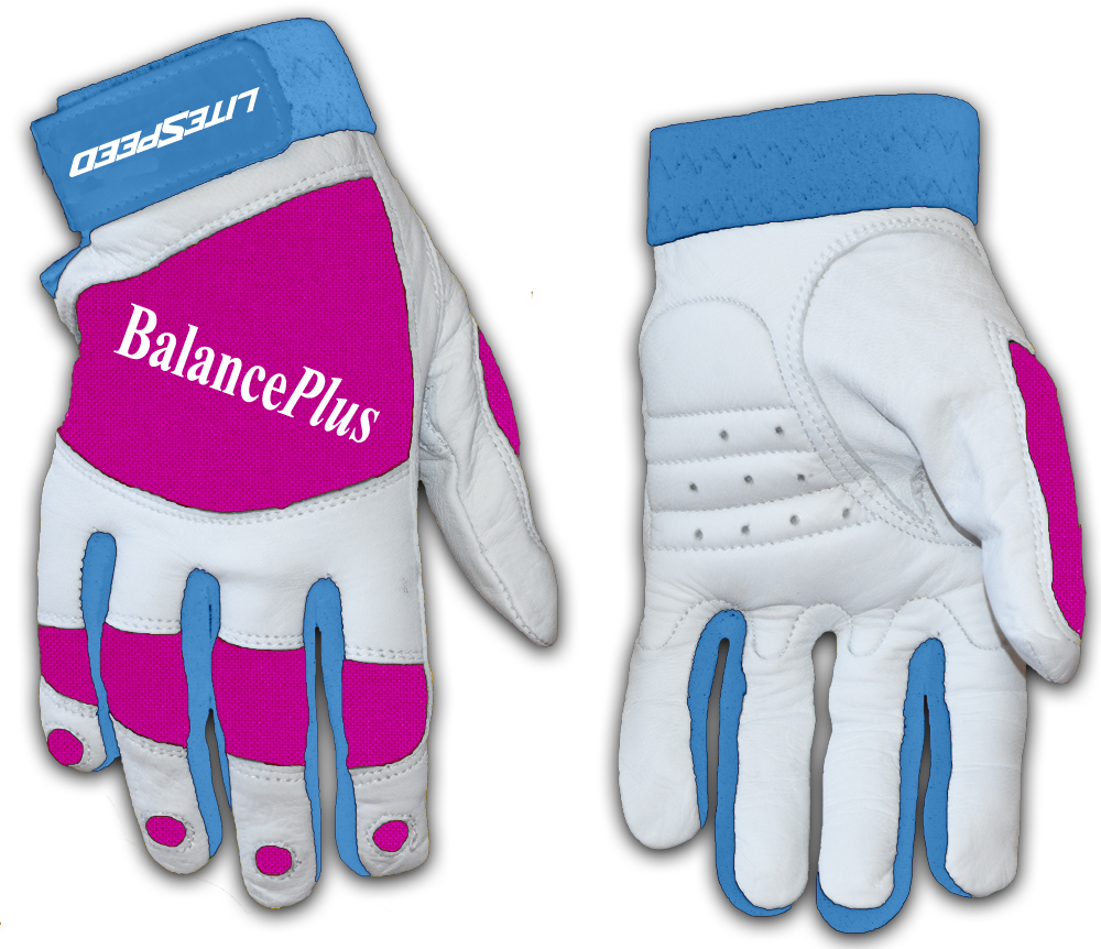 balanceplus-cool-pink-vibes-curling-handschuhe-leder image 1