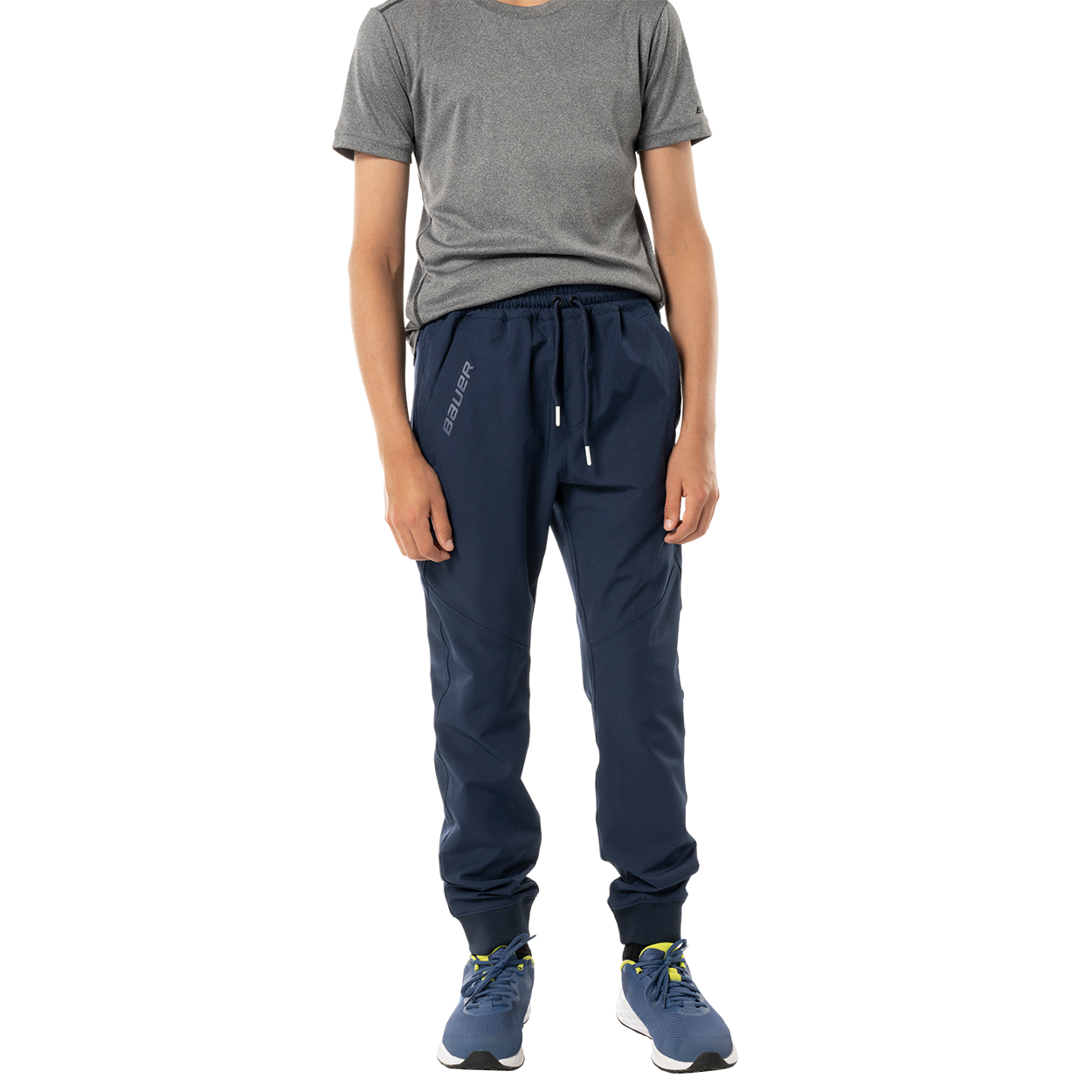 bauer-team-woven-jogger-youth-freizeithose-kinder image 2