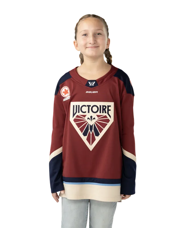 bauer-pwhl-home-trikot-montreal-victoire-kids image 1
