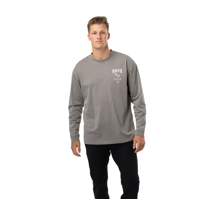 bauer-stacked-acidwash-longsleeve-tee-senior image 1