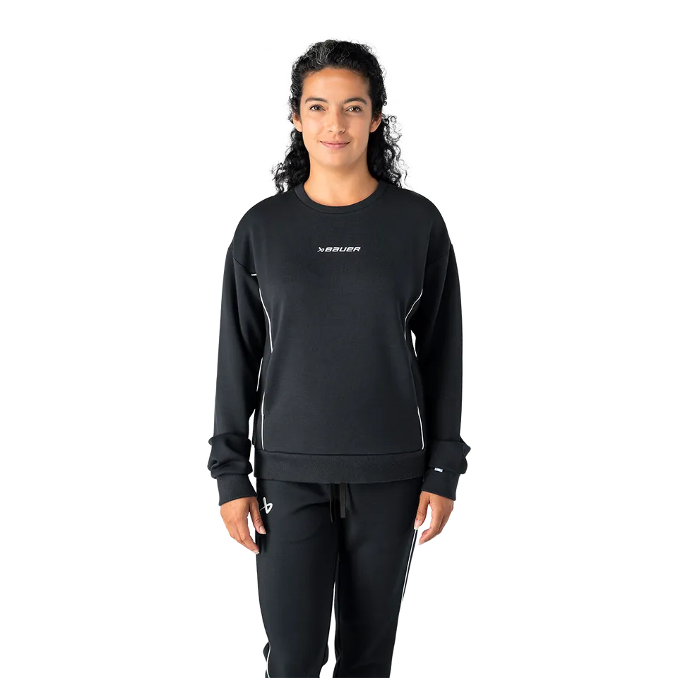 bauer-women-s-piping-crew-damen-sweatshirt image 1