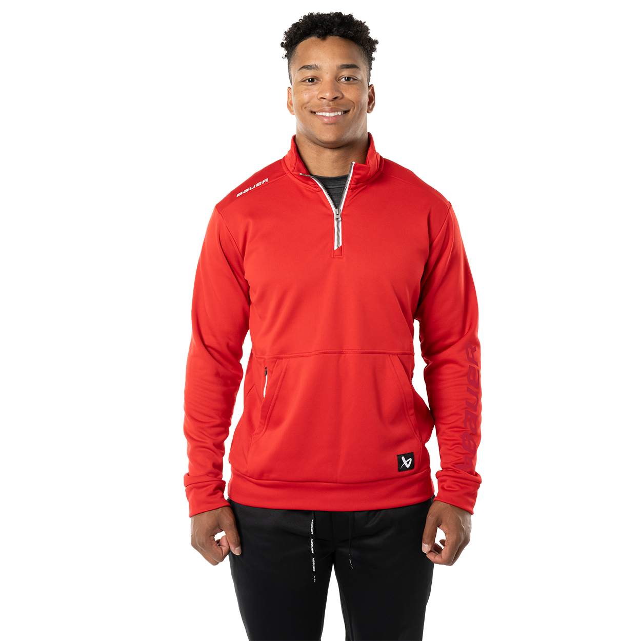 bauer-team-fleece-half-zip-senior image 4