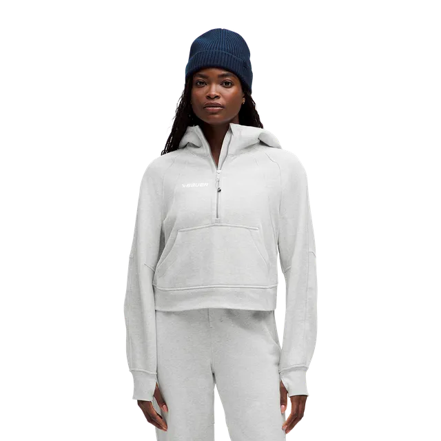 bauer-x-lululemon-scuba-oversized-half-zip-damen-hoodie image 1