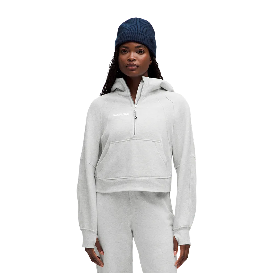 bauer-x-lululemon-scuba-oversized-half-zip-damen-hoodie image 1