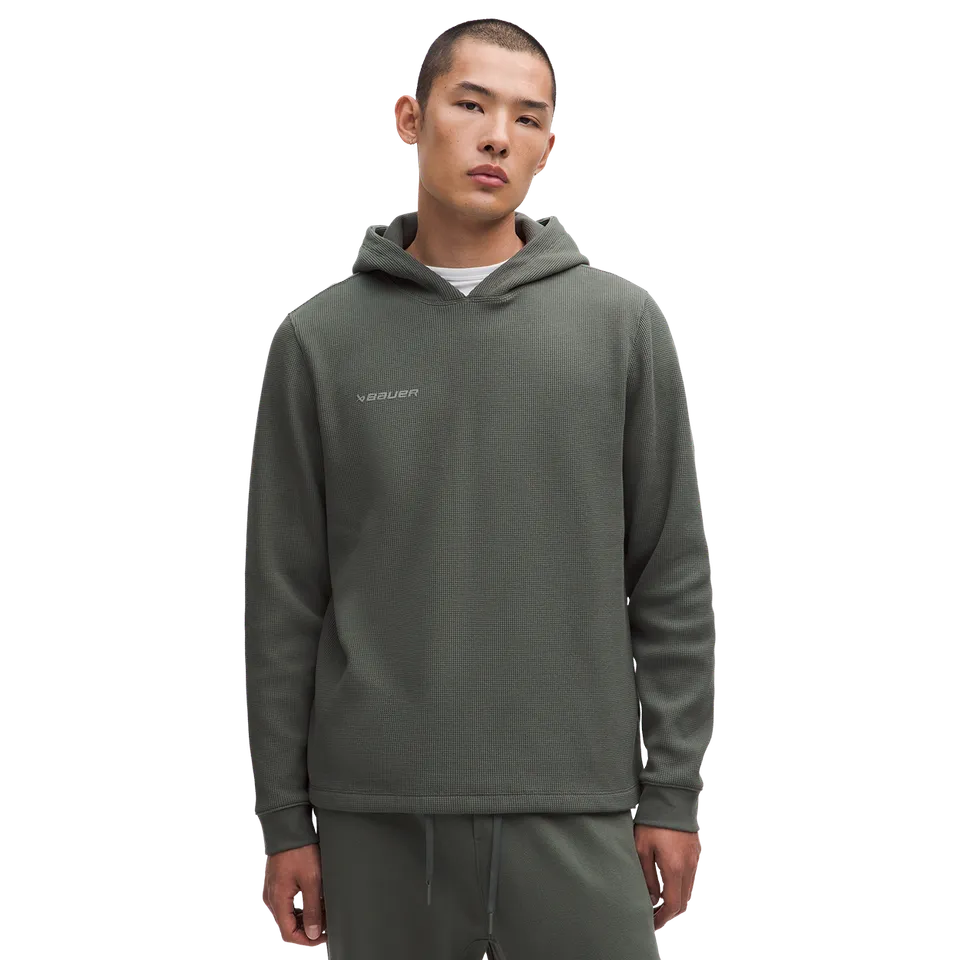 bauer-lululemon-waffle-knit-hoodie-herren image 1