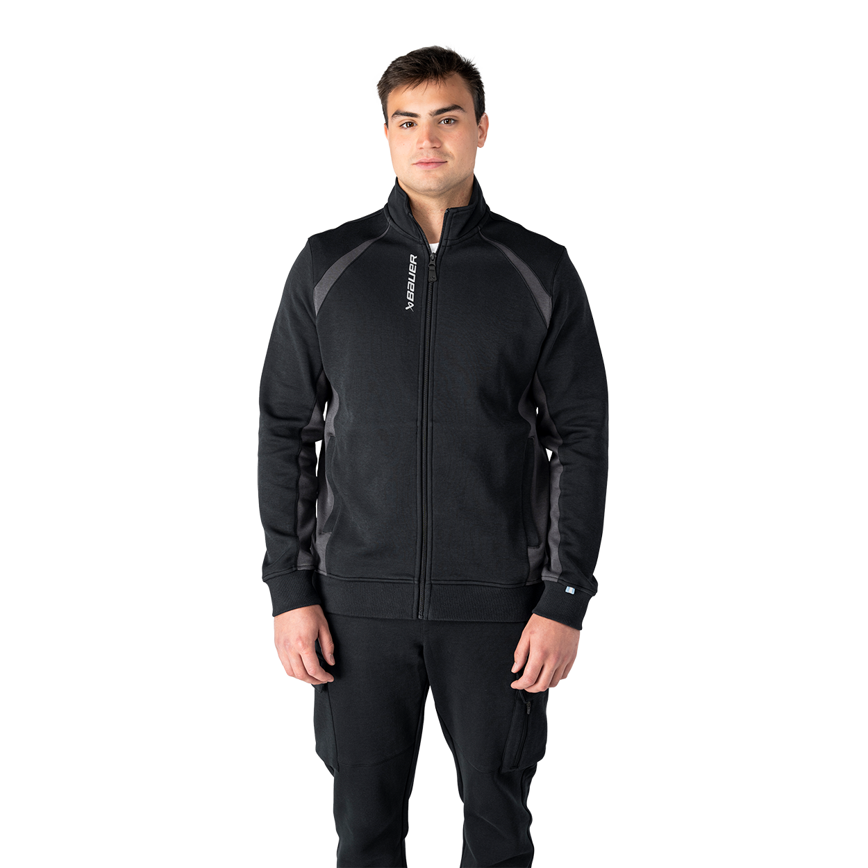 bauer-full-zip-track-trainingsjacke-herren image 1