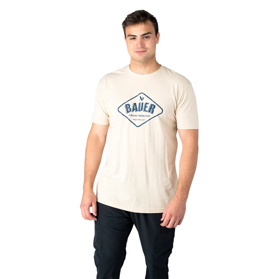 bauer-diamond-graphic-tee-herren-t-shirt image 1