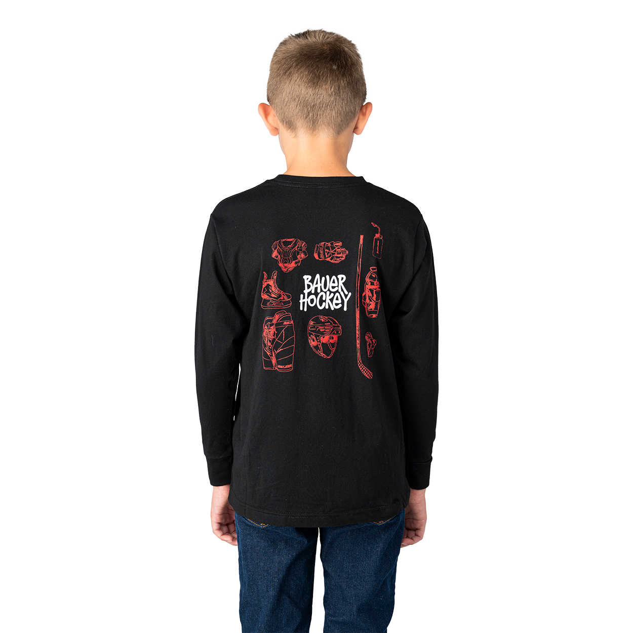 bauer-gear-long-sleeve-graphic-tee-youth-langarmshirt image 2