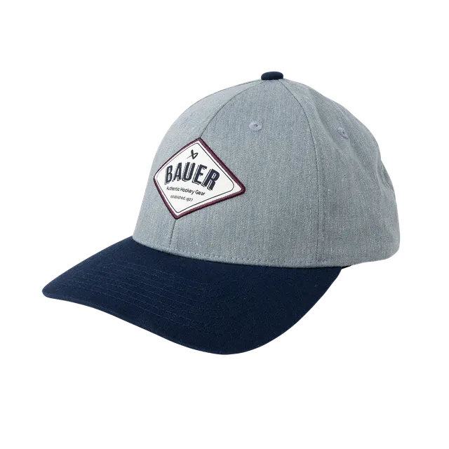 bauer-diamond-twill-snapback-cap-zweifarbige-hockey-cap image 1