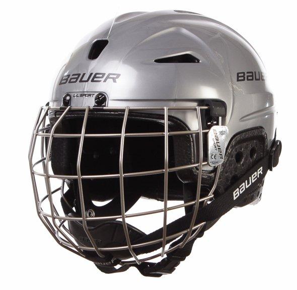 bauer-lil-sport-youth-eishockeyhelm-mit-gitter-combo image 4