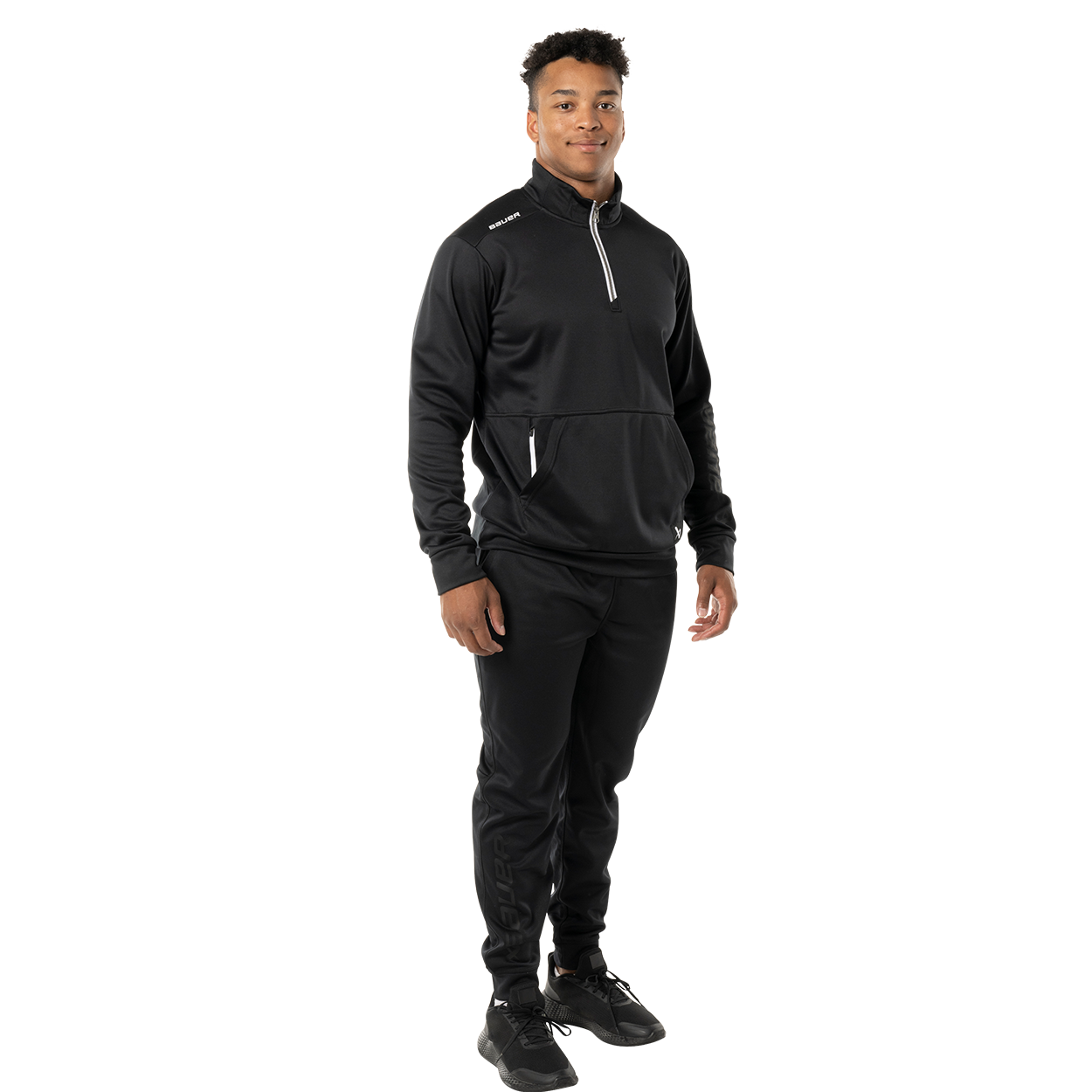 bauer-team-fleece-half-zip-senior image 3