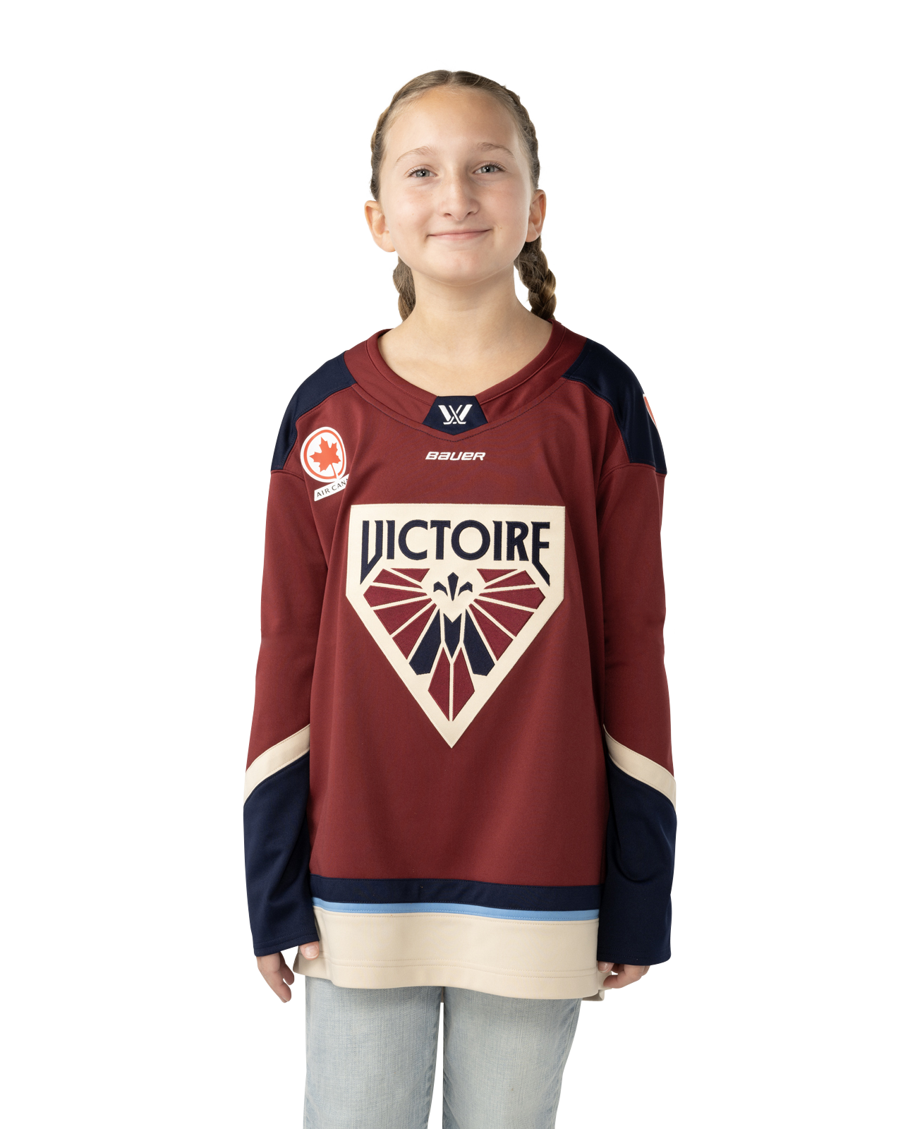 bauer-pwhl-home-trikot-montreal-victoire-kids image 1
