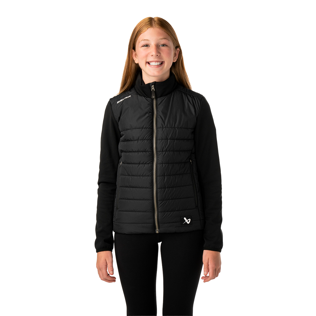 bauer-team-hybrid-jacke-youth-steppjacke-f-r-kinder image 5